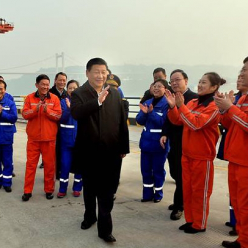 习近平总书记2016年的首个工作日视察重庆  尼瓦乐瓷砖胶受肯定