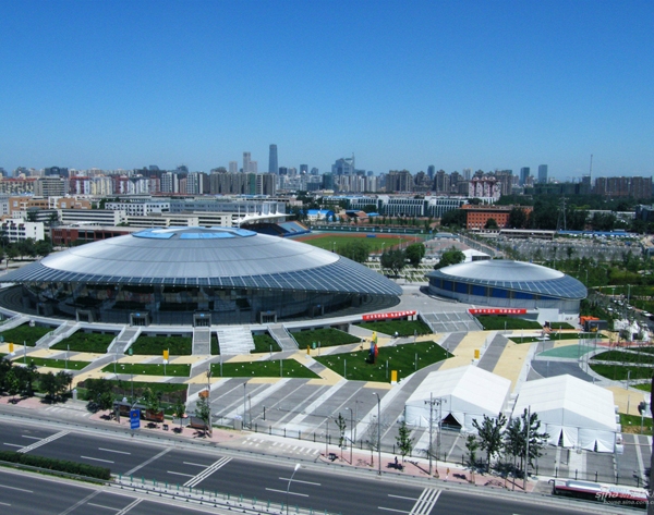 尼瓦乐瓷砖胶北京工业大学体育馆项目