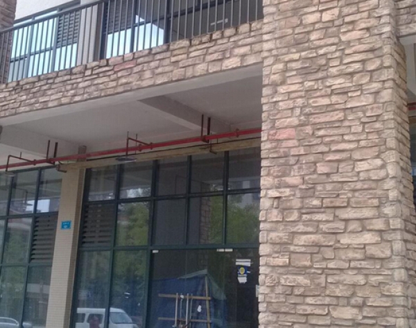 尼瓦乐瓷砖胶大竹林公租房商业街项目